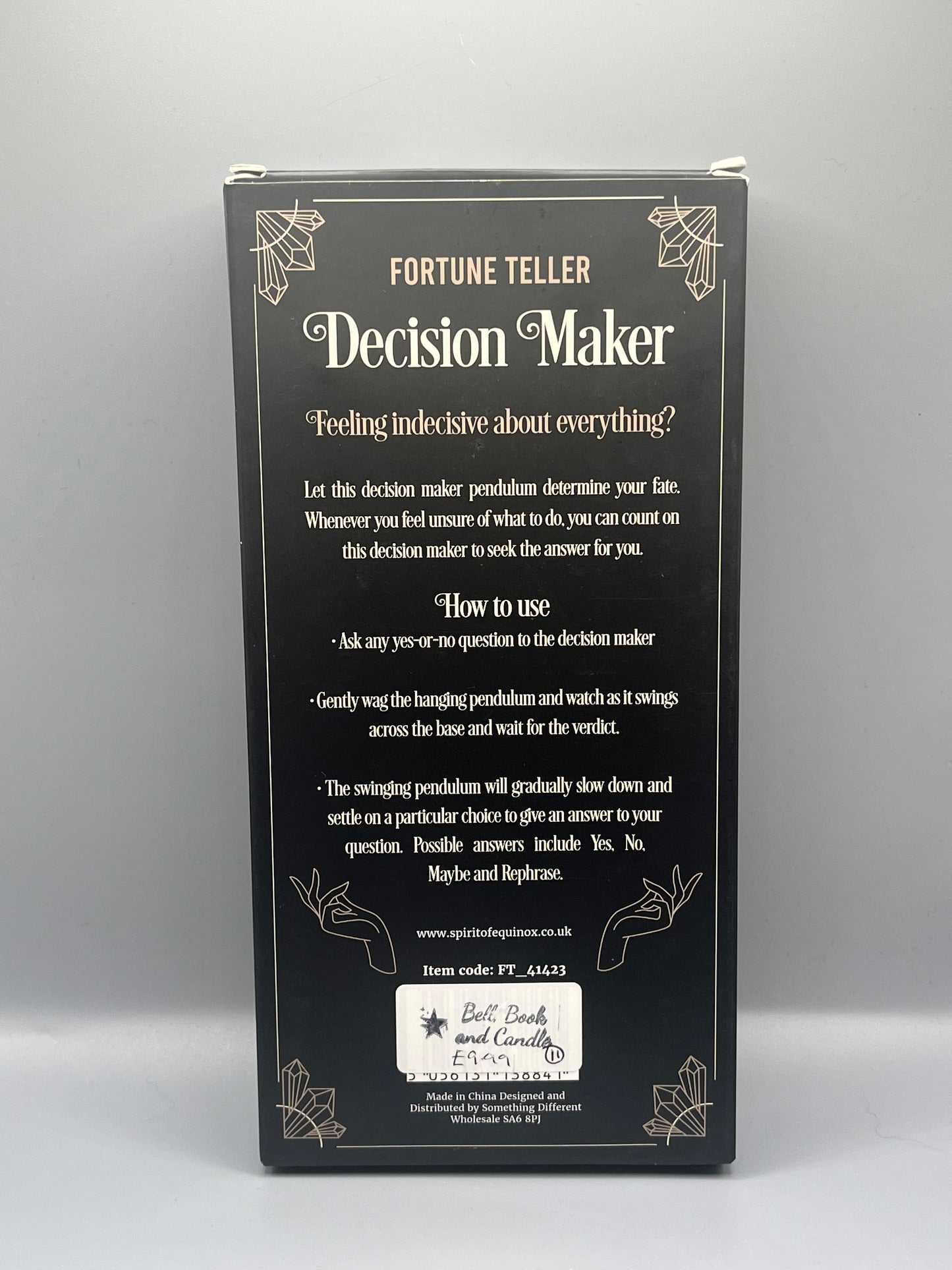 Fortune Teller Decision Maker