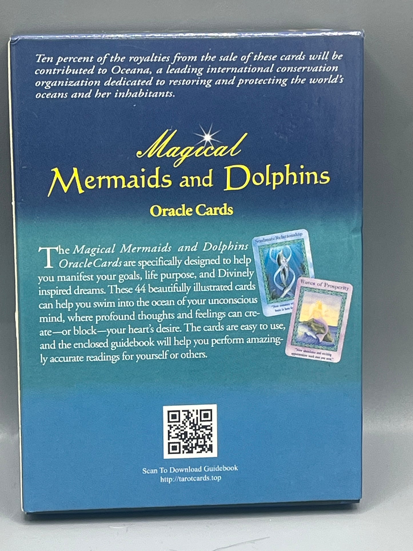 Magical Mermaids and Dolphins Oracle Cards Small