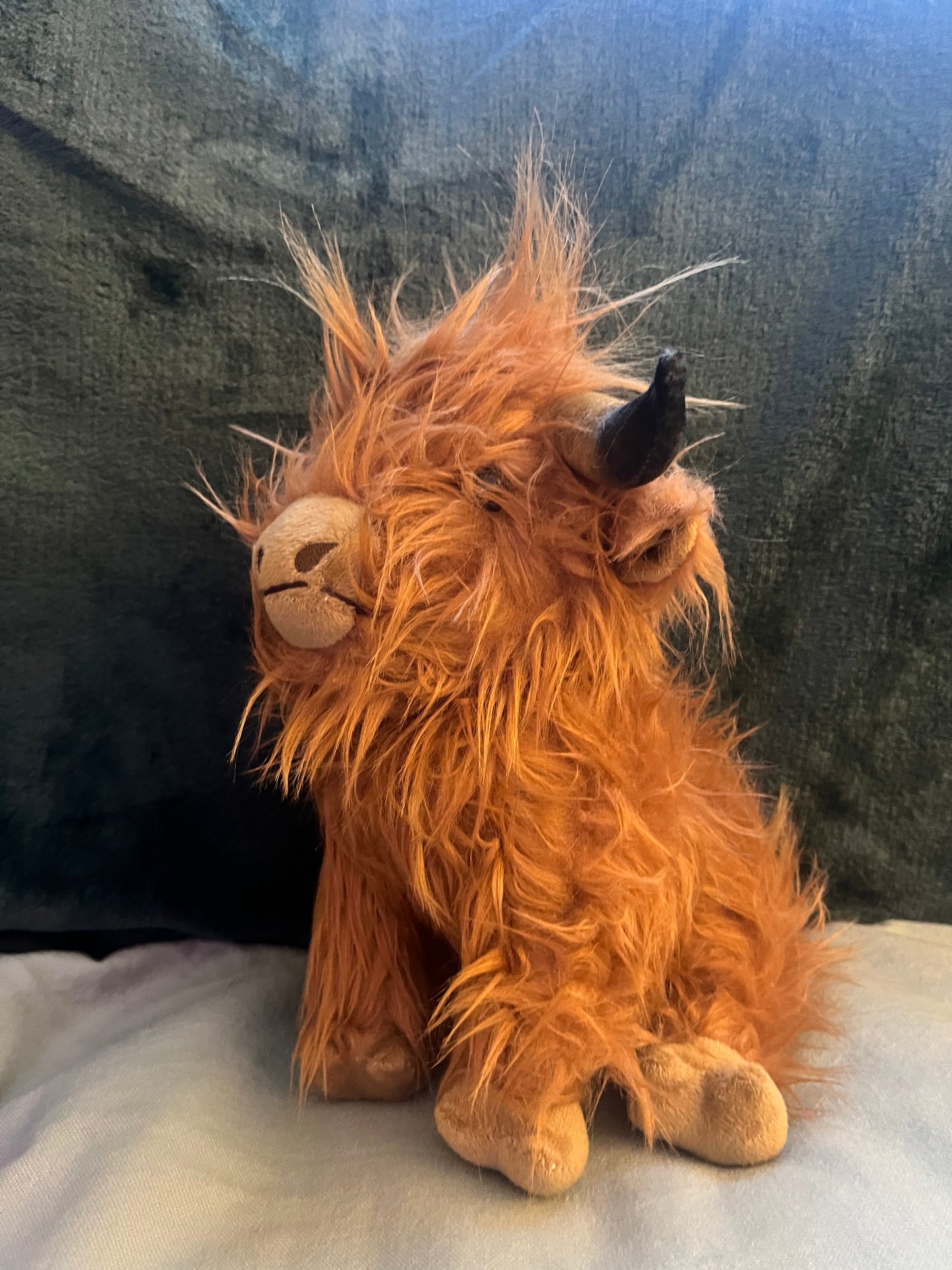 Mr Scruffy Highland cow plush