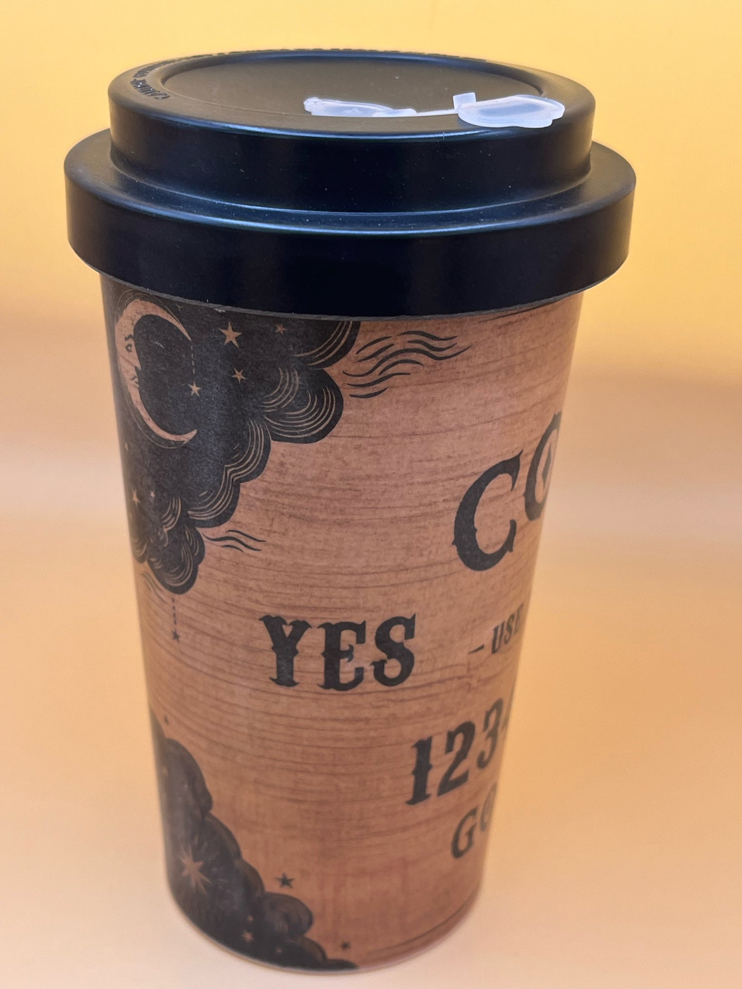 Talking Board Bamboo Travel Mugs