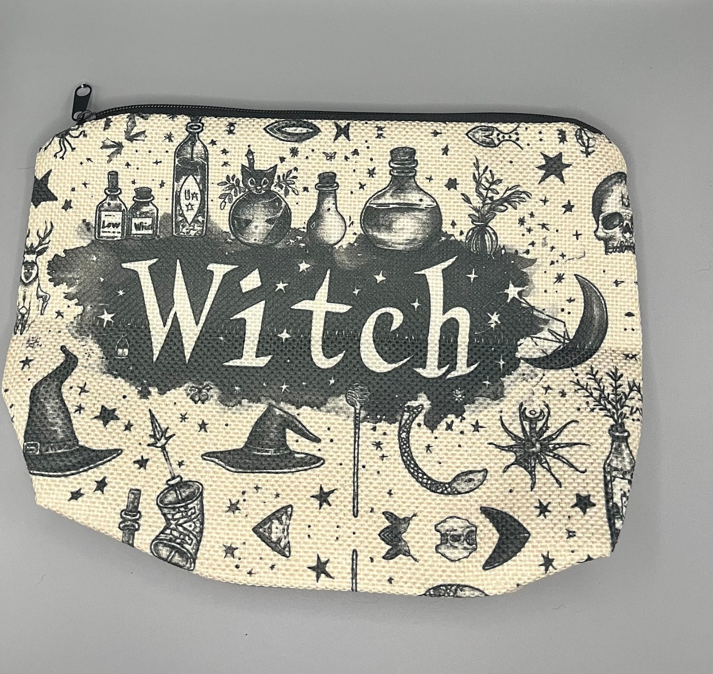 Witch zipped bag