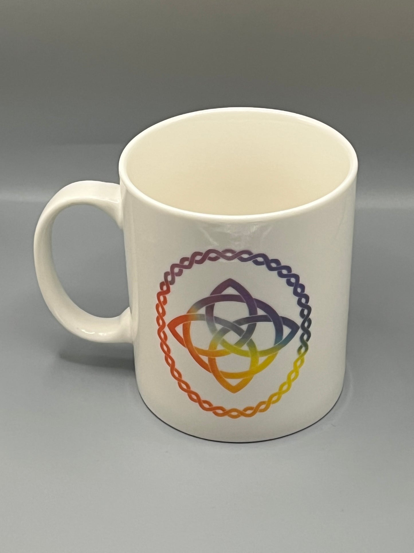 Rainbow Knot Ceramic Mug