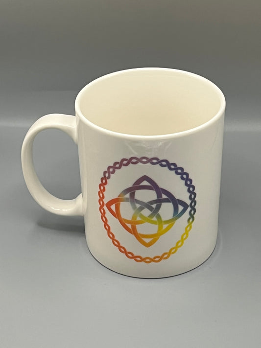 Rainbow Knot Ceramic Mug