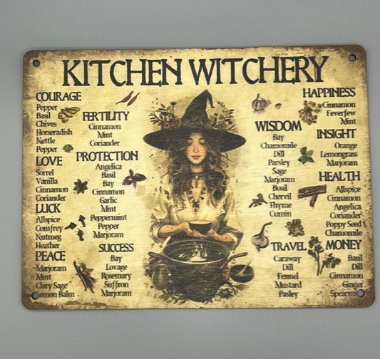 Kitchen Witchery Sign