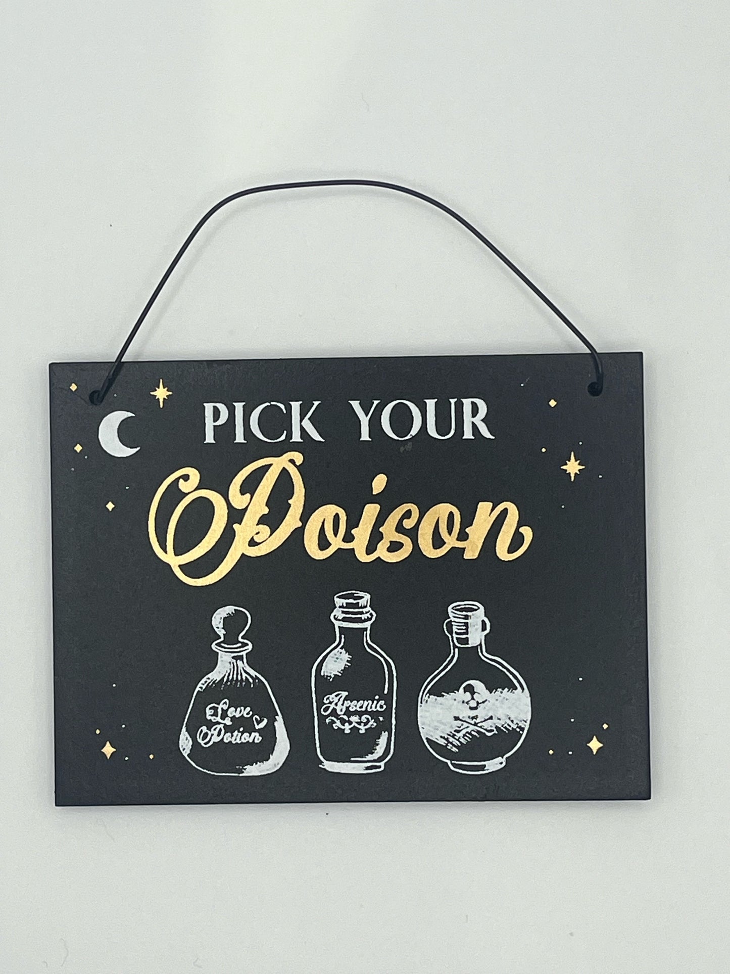 Halloween Mini Party Signs - Pick Your Poison