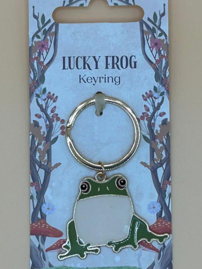 Lucky Frog Keyring