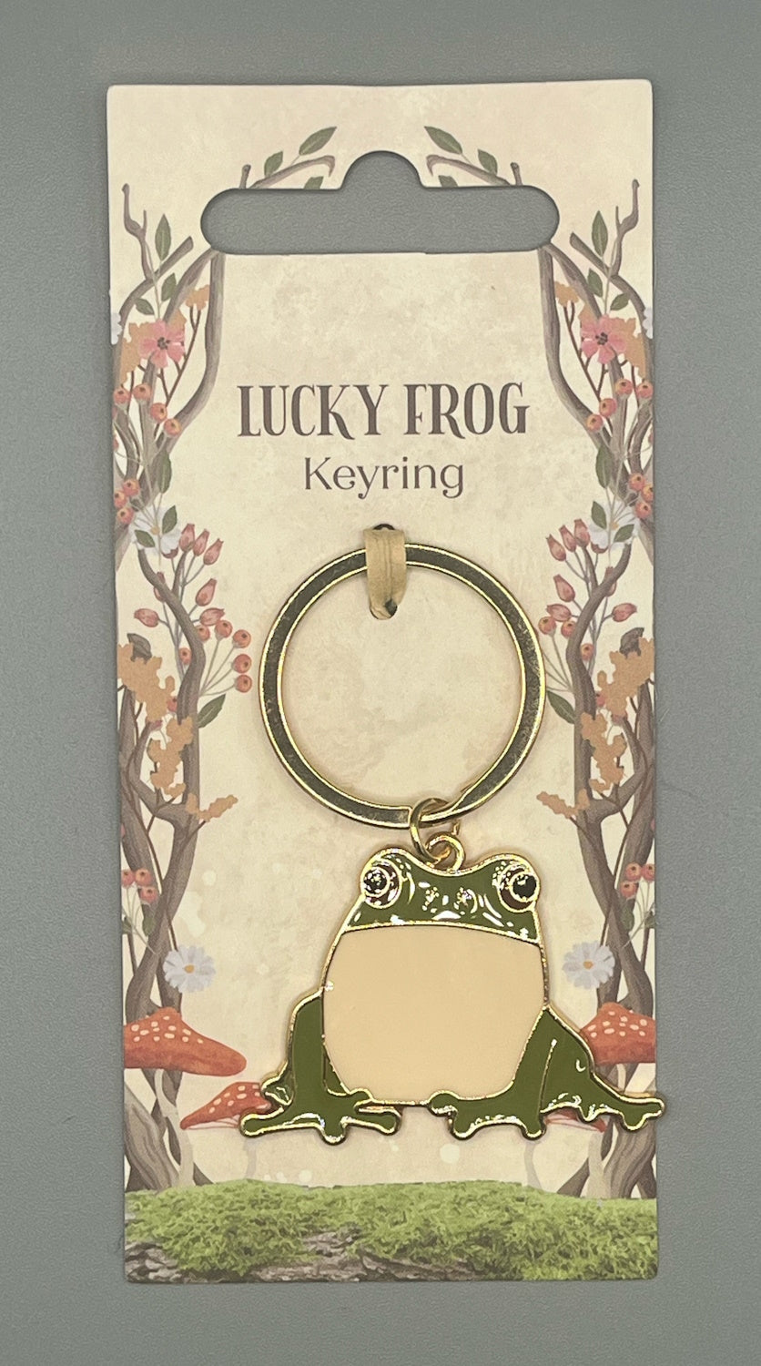 Lucky Frog Keyring