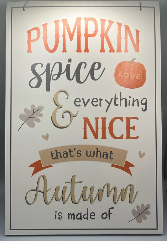 Autumn Hanging Sign