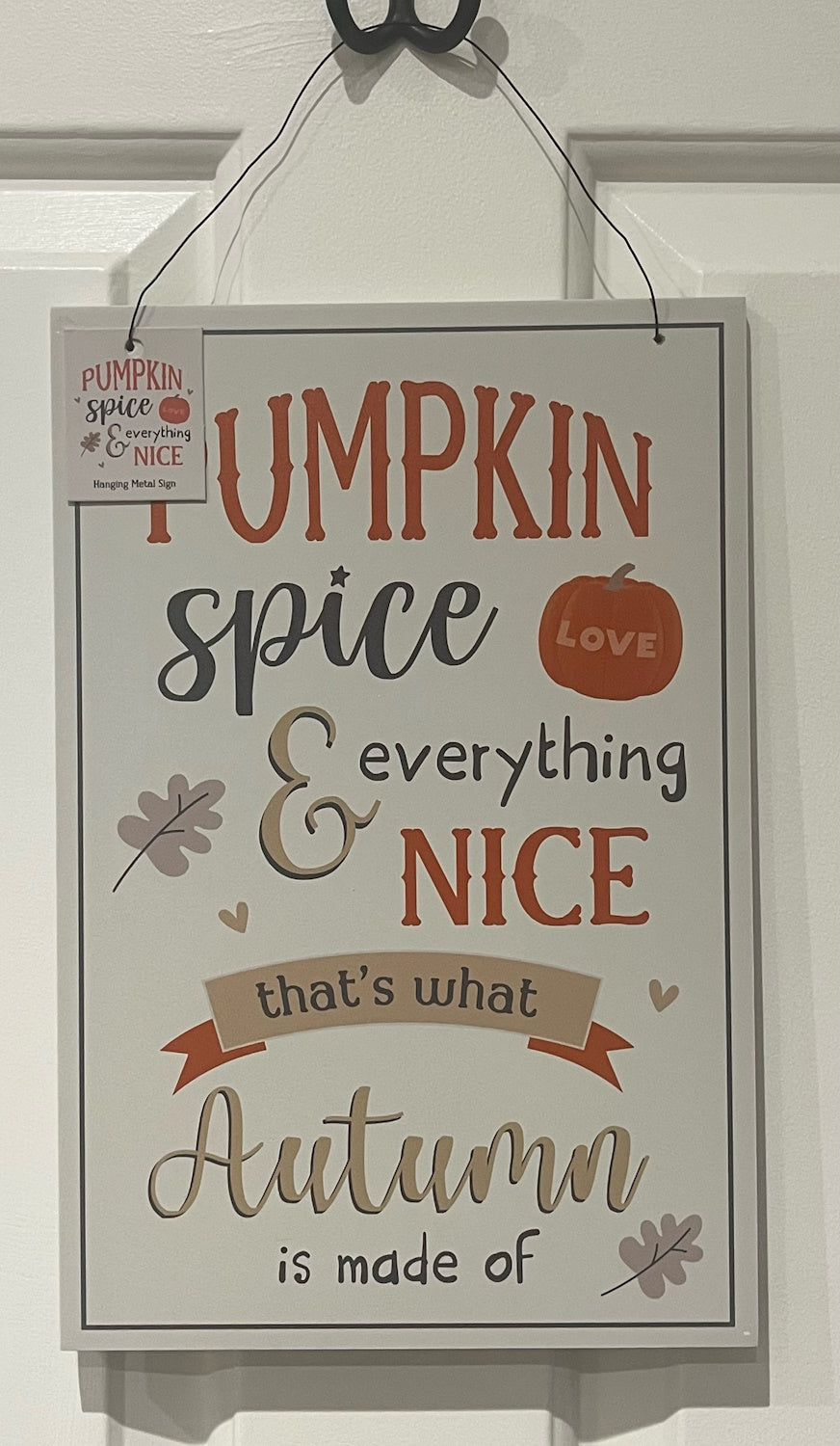 Autumn Hanging Sign