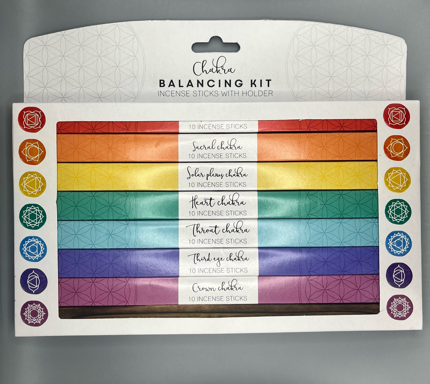 ﻿Chakra Balancing Incense Kit